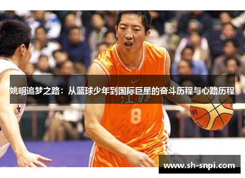 姚明追梦之路：从篮球少年到国际巨星的奋斗历程与心路历程